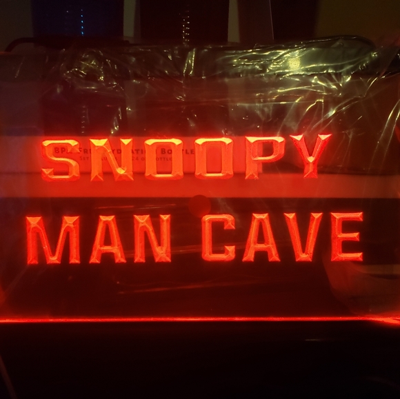 Wall Decor New Plexiglass Led 8x11 Light Up Sign W 4ft Cord And Chain To Hang Poshmark